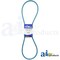 A & I Products Aramid Blue V-Belt (5/8" X 59" ) 27" x1.5" x0.8" A-B56K - alternate 1